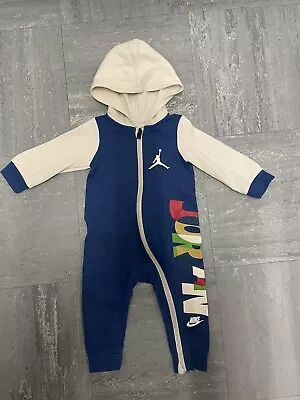 Baby Boys Nike Air Jordan  All In One Outfit / Romper Aged 9/12 Month’s • £4