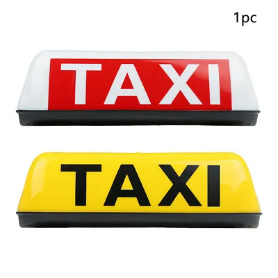 Cab Sign Roof Lamp Topper Replacement Dome Magnetic Taxi Top Light Super Bright  • $18.99