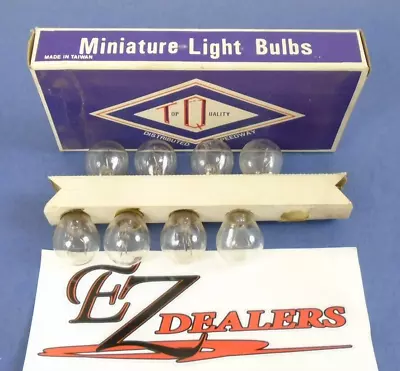 Miniature Light Bulb Lot Of 8 1016 12V 21/6CP Double Filament Dual Contact • $13.99