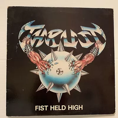 Thrust Fist Held High Metal Blade Label From 1984 Inner Sleeve Speed Heavy Metal • $49.99
