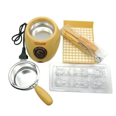 £26.10 • Buy Electric Chocolate Melting Pot Fondue Melter Machine Set DIY Kitchen Kit Gifts