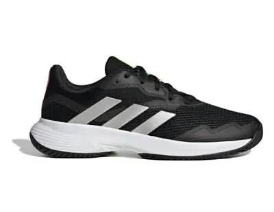 Adidas Court Jam Control Tennis Shoes Mens Black Size UK 6.5 #REF251 • £49.99