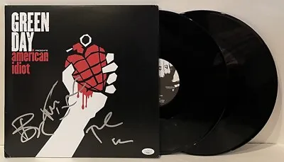 Green Day Signed X3 American Idiot Album Vinyl Record Billie Mike Tre JSA COA • $1199.99