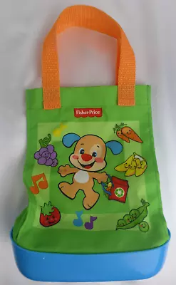 Fisher Price Mattel Laugh & Learn Talking Tote Grocery Bag Tested Works 2013 • $12