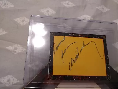 Historic Autograph Company Elvis Presley Beckett BAS Authenticated Auto Card • $2650