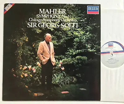 MAHLER Symphony No. 1 GEORG SOLTI Chicago Symphony Orchestra / Decca 411731-1 • £12.98