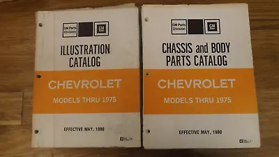 1968-1975 Chevrolet Chassis & Body Parts Illustration Catalog 5/80 Camaro Nova • $174.99