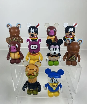 £9.99 • Buy Disney Vinylmation Have-a-laugh Series Figure Bundle X10 Disney Parks