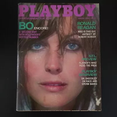 Playboy August 1980 Bo Derek Victoria Cooke Dr. Shockley Interview • $12.99