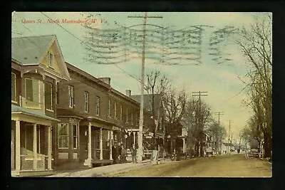 West Virginia WV Postcard North Martinsburg Queen Street View Vintage • $9.99