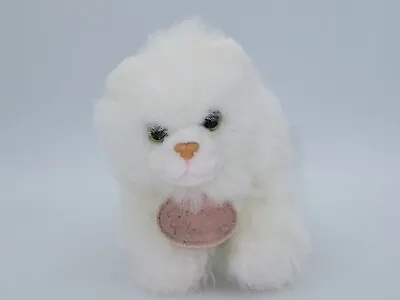 Russ Berrie Yomiko Classics White Persian Cat Green Eyes 10  Plush Stuffed Toy • $6.99