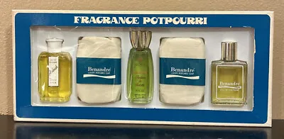 Vintage Eau De Cologne Benandre Ambush Emaraude Benandre Soap Fragrance Gift Set • $29