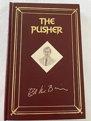 The Pusher By Ed McBain Signed Ltd Ed 1/100 Armchair Detective Library 1991 • $60