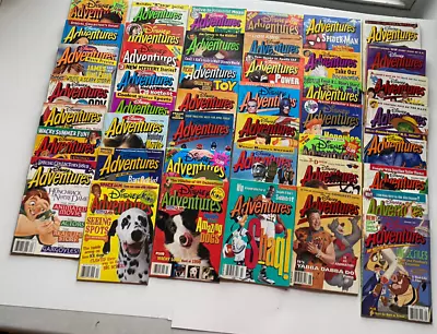 Disney Adventures Magazine 44 Lot Pocahontas Toy Story Superman Batman Lion King • $130.82