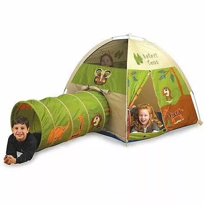 Pacific Play Tents Jungle Safari Tent And Tunnel Combo • $20