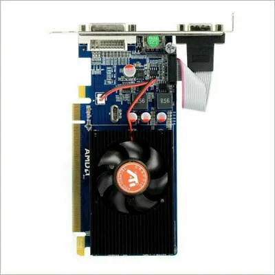 AMD ATI Radeon HD7450 2GB HDMI DVI VGA Low Profile PCI-E Video Card HD 7450 • $42.12