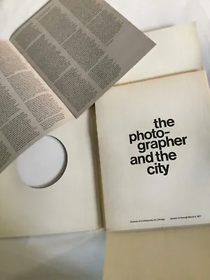 The Photographer And The City Museum Of Contemporary Art Chicago 1977 • $70