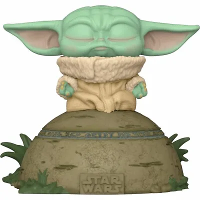 FUNKO • Star Wars: The Mandalorian • Baby Yoda - Using The Force • DELUXE Pop! • $33.55