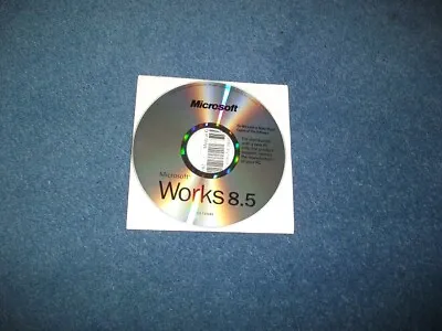 £5.99 • Buy Dell Microsoft Works 8.5 CD Rom