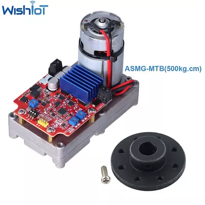 ASMG-MTB 500kg.cm High Torque Servo Steering Motor 0°~360° For Manipulators  • $20.35