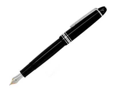 MONTBLANC Meisterstück 147 (F) Nib Platinum-Coated Fountain Pen 114225 • $729