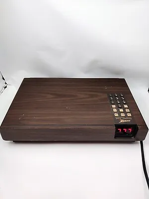 Vintage Zenith Space Command Wood Grain Cable Box 1983 Model ST-1083 • $40