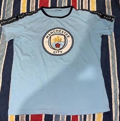 Manchester City Kid T Shirt Xl • $20