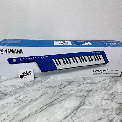 Yamaha SHS-300 SonoGenic Mini Keytar Blue 37 Keys With Strap USB SHS-300BU New • $339.42