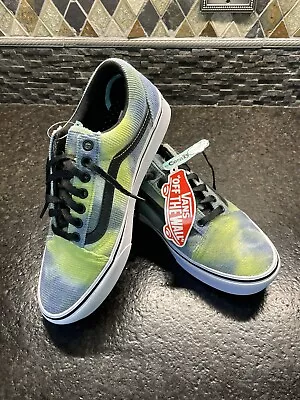 Size 7.5men - VANS ComfyCush Era Greenish/Yellowish New With Tags/No Box 9 Women • $24.99