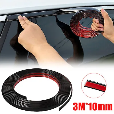 Black-3m Car Molding Trim Strip Decoration For Car Body Door Side Protector Trim • $7.99