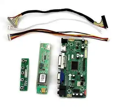 LCD Driver Lvds Inverter Kit Convert For LP171W01-A4K1 HDMI + DVI + VGA • $27.99