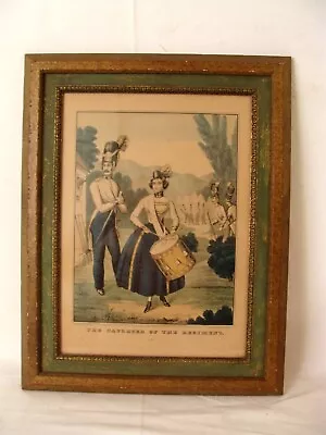 Antique 1849 N Currrier The Daughter Of The Regiment Lithograph • $95