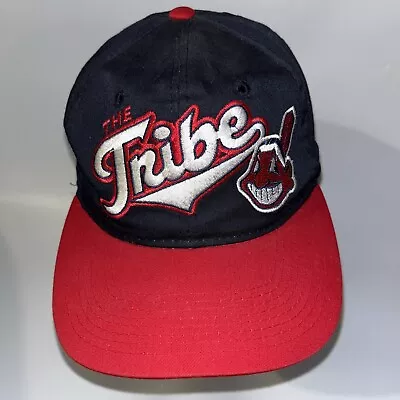 Vintage Starter Cleveland Indians  The Tribe  SnapBack Hat MLB Baseball • $32.99