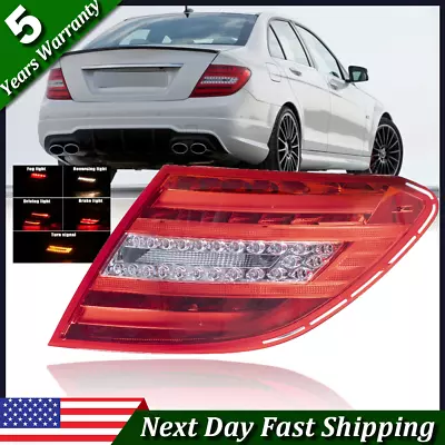 W204 LED Tail Lights Rear Lamp For Mercedes Benz C Class C250 C300 C63 AMG Right • $99.99