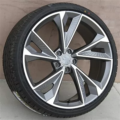  SET(4) 20  20x9 5X112 WHEELS & TIRES PKG AUDI A4 A5 S5 S4 A7 A6 S6 A8 RS6 RS7 • $1696.05