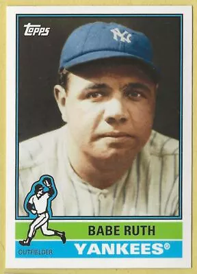 2015 Topps Archives Babe Ruth New York Yankees 125 • $2.95