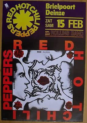 RED HOT CHILI PEPPERS Original Concert Poster '91 • $40