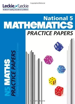 National 5 Mathematics Practice Exam Papers (Practice Papers For SQA Exams) • £3.82