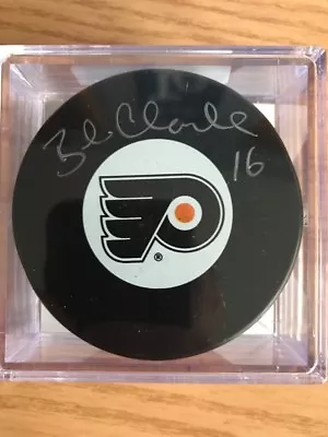BOBBY CLARKE Signed Flyers Puck • $100