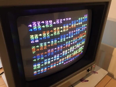 £45 • Buy Sanyo CRT RGB Colour Display Acorn Electron/BBC Micro 13” Screen Monitor Only