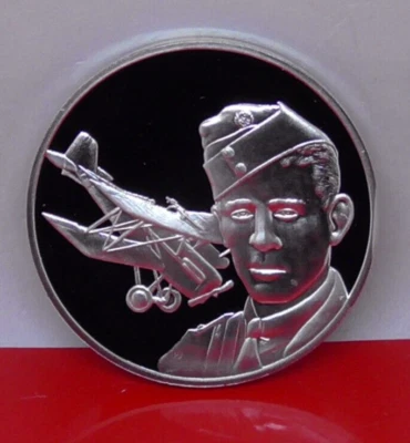 £39.99 • Buy Sterling Silver John Pinches RAF Medallion British GB Military Aviation WWI 39g