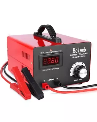 Beleeb C15 Multiple Voltage Battery Charger 6V 8V 12V Or 24V 15Amp Max • $105