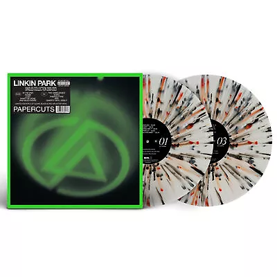 Linkin Park - Papercuts [Vinyl LP] | Clear Black & Red Splatter Colored NEU • £60.35