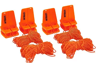£10.40 • Buy 36m Builders Brick Line 4 Brickies L Shaped Corner Blocks Brick Laying