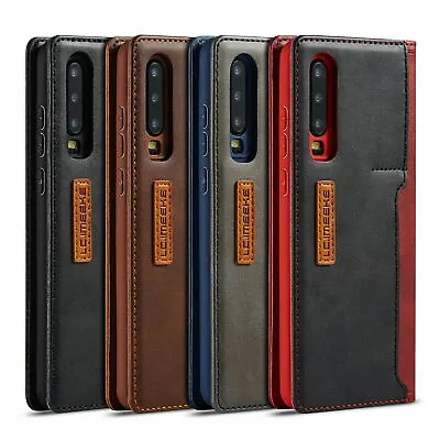 £6.99 • Buy For Huawei P30 Pro P20 Lite Mate20 Pro Magnetic Leather Wallet Phone Case Cover