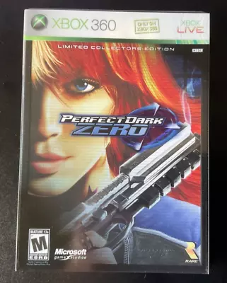 Perfect Dark Zero Limited Collector's Edition SteelBook (Xbox 360)  Complete • $5.99