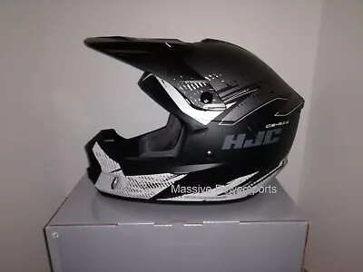 HJC CS-MX2 Krypt Motocross Helmet Gray XS SM MD LG XL 2XL 3XL ATV CS-MX CSMX 2 • $86.99