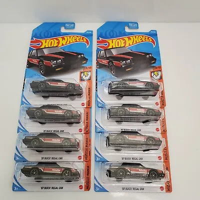 Hot Wheels Muscle Mania 87 Buick Regal GNX 8 Car Lot Black Kroger Exclusive HTF • $39.99