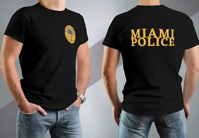 Miami Police Shirt  Miami Police Department Officer T-shirt All Sizes S-5XL • $26.99