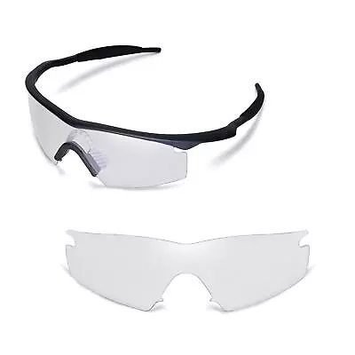 New Walleva Clear Replacement Lenses For Oakley M Frame Strike Sunglasses • $9.99